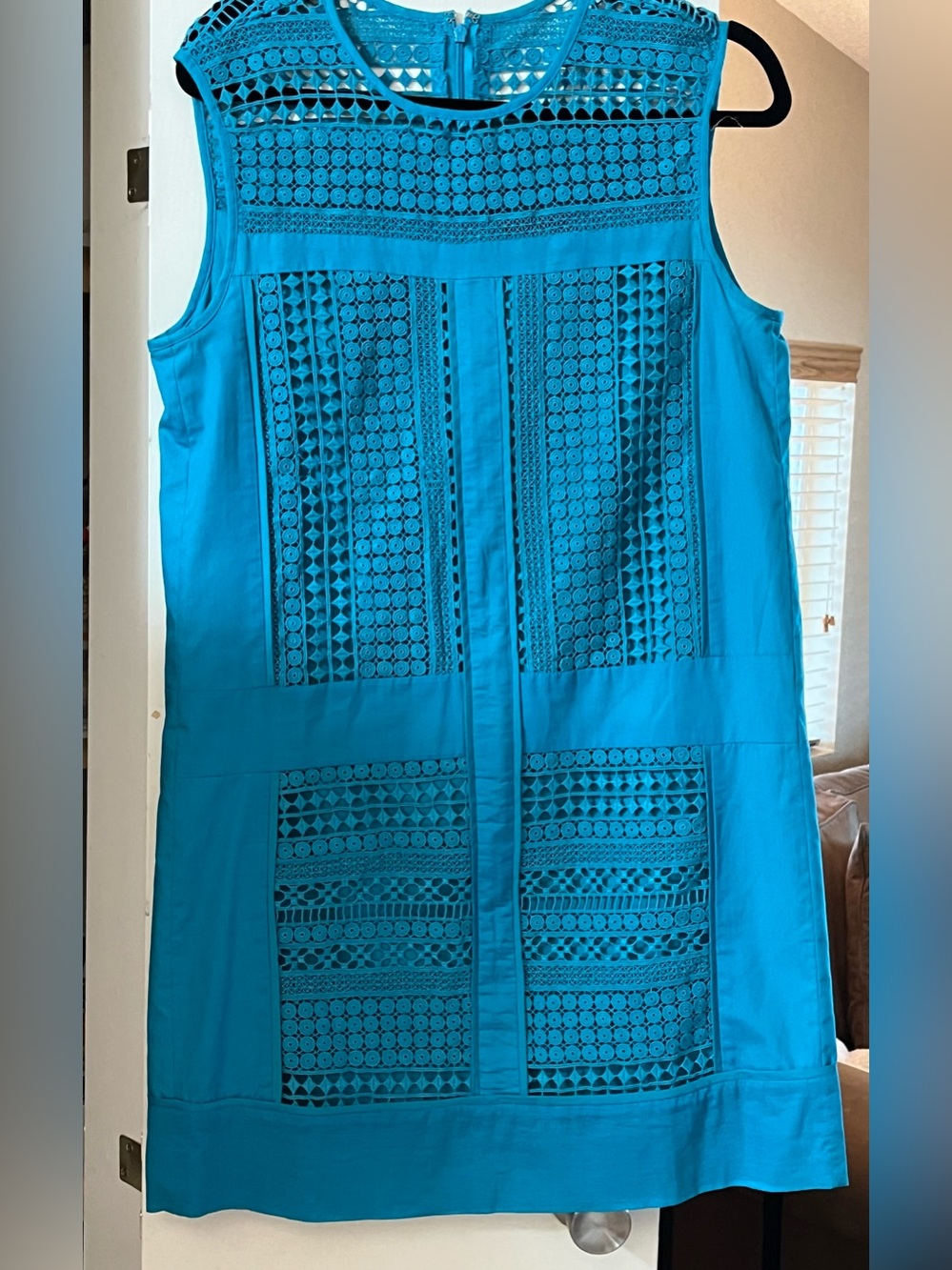 J. Crew Geo Lace Shift Dress size 6